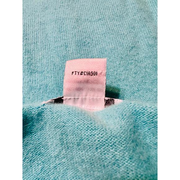 Vintage Chadwick’s 100% Cashmere Sweater – Teal – Women’s XL - Picture 5 of 5